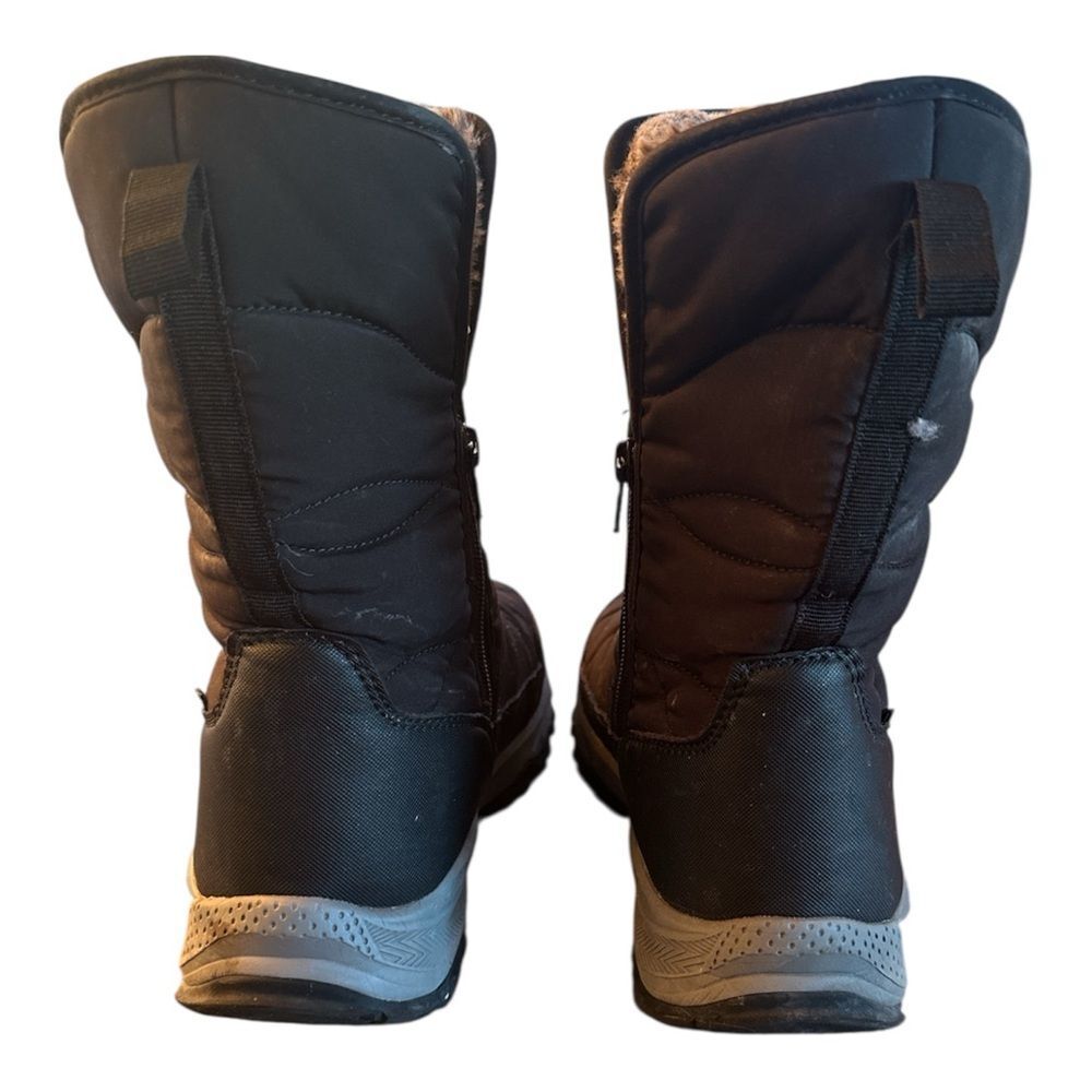 Ozark Trail Puffer Snow Boots Size 8 Thinsulate Water-Resistant Winter Boots - Picture 4 of 5